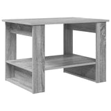Coffee Table Grey Sonoma 72 x 50 x 50 cm Engineered Wood 8000193