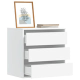 Corner Chest of Drawers White 60x41x58 cm Engineered Wood 852843