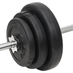 ZNTS Barbell and Dumbbell with Plates Set 90 kg 3145029