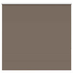 ZNTS Roller Blind Blackout Coffee 155x175 cm Fabric Width 151.6 cm Polyester 4011035