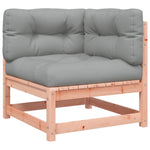 ZNTS 9 Piece Garden Sofa Set with Cushions Solid Wood Douglas Fir 3299360