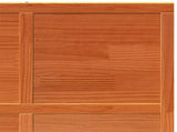 Barn Door Wax brown 90 x 208 cm Solid Pine Wood 860855