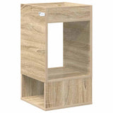 End Table 2 pcs Sonoma Oak 30 x 30 x 56 cm Engineered Wood 890933