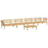 Pallet Sofa Set Natural Wood Solid Acacia Wood Medium-Large 3209311
