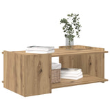 Coffee Table Artisan Oak 90 x 50 x 33 cm Engineered Wood 8001001