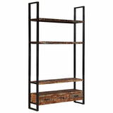 Bookshelf 118x30x200 cm Solid Reclaimed Wood 321054