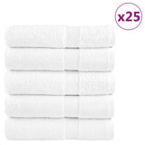 Premium Shower Towels "SOLUND" 25 pcs White 70x140 cm 600 gsm 137131