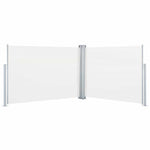 Retractable Side Awning Cream 120x1000 cm 48479