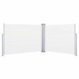 Retractable Side Awning Cream 120x1000 cm 48479