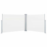 Retractable Side Awning Cream 120x1000 cm 48479