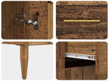 Sideboard Old Wood 69.5 x 34 x 90 cm Engineered Wood 882263