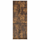 Cabinet Set 2 pcs Smoked Oak Engineered Wood 3416993