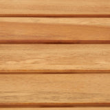 Outdoor Bar Stool Set of 4 Teak look Solid Acacia Wood Durable 46507