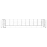 Outdoor Dog Kennel Galvanised Steel 65,34 m 3082331