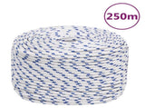 Boat Rope White 6 mm 250 m Polypropylene 152287