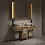 Bathroom Cabinet Set 4 pcs Sonoma Oak Engineered Wood 3406265