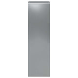 Plant Stand Silver 30 x 30 x 100 cm Steel 8012512