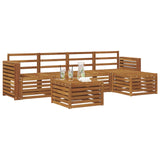 Outdoor Sofa Set 6 pcs Natural 3374694