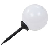 Outdoor Solar Lamps 4 pcs LED Spherical 30 cm RGB 277127