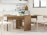 Dinning Table 138 x 70 x 73.5 cm Engineered Wood Artisan Oak 8006078