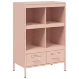 Highboard Pink 68x39x101.5 cm Steel 843103