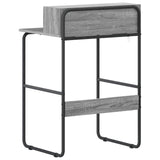 Desk with Storage Grey Sonoma 60 x 50 x 91 cm 8008017