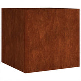 Planter 40x41x40 cm Corten Steel 824518