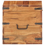 Chest 40x40x40 cm Solid Acacia Wood 289639