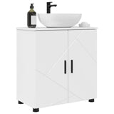 Bathroom Cabinet with Storage High Gloss White 61 x 35 x 64 cm 883288