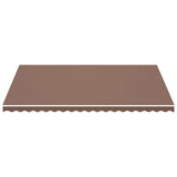 Replacement Fabric for Awning Brown 5x3.5 m 311982