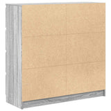 Sideboard Grey Sonoma 100x35x99 cm Engineered Wood 3328494