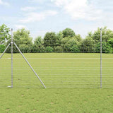 Field Fence Silver 25 x 1.6 m Galvanised steel 42005828