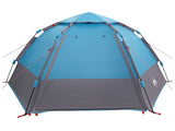Instant Tent with Rainfly 4-Person Quick-Release with Roof Blue 42008397