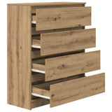 Sideboard Artisan Oak 80x35x99 cm Engineered Wood 3328488