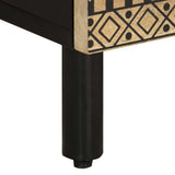 Sideboard 40x33.5x75 cm Solid Rough Wood Mango 4018651