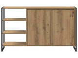 Side Cabinet Artisian Oak 96.5 x 30 x 75 cm Engineered Wood 886617