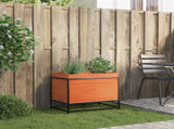 Garden Planter Wax Brown 60x40x50 cm Solid Wood Pine 847025