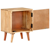 Bedside Cabinet 40x30x50 cm Solid Acacia Wood 322667