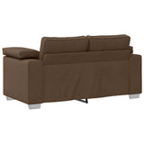 Sofa Brown 160 x 77 x 82 cm Fabric 4105221