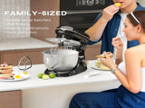 1300W Kitchen Stand Mixer, with Accessories - Black T3398P343473