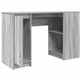 Desk Grey Sonoma 120x42x76 cm Engineered Wood 861819