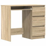 Desk Sonoma Oak 90x45x76 cm Engineered Wood 801376