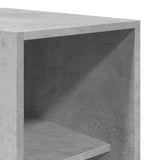 Wardrobe Concrete Grey 30x50x200 cm Engineered Wood 3307687