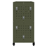 Tool Trolley Olive Green 75 x 35 x 73 cm Cold-rolled Steel 874542