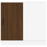 Kitchen Base Cabinet Lucca Brown Oak Engineered Wood 854315