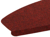 Self-adhesive Stair Mats 15 pcs Red 80 x 28 x 3.5 cm 42040597