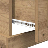 Bedside Cabinet Artisan Oak 50 x 50 x 60 cm Engineered Wood 881409
