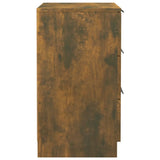 Bedside Cabinet Smoked Oak 40x36x65 cm 817051
