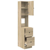 Kitchen Cabinet Beige 35 x 50 x 180 cm Engineered Wood 871372