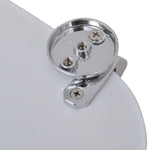 ZNTS Toilet Seats with Lids 2 pcs MDF Porcelain 275917